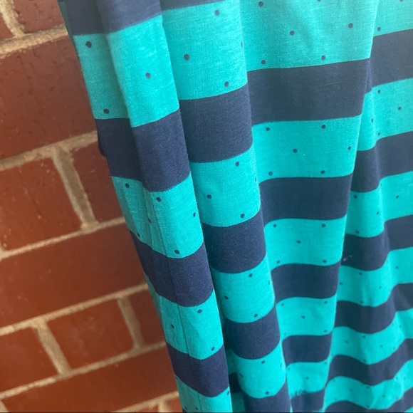 Lilly Pulitzer Gretchen Blue Tropez Polka Dot Dress Size Large - Picture 12 of 13